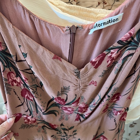 REFORMATION Butterfly Dress Cecile Floral - Picture 5 of 9